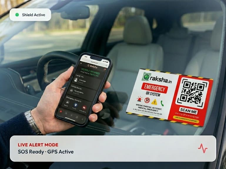 Q-Raksha Premium Safety Tag